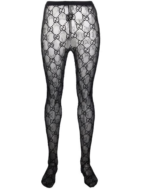 gucci tights logo